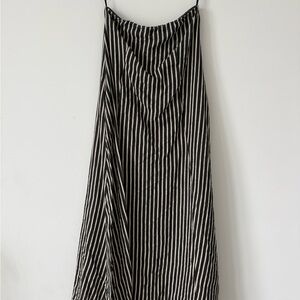 DISSH Striped Strapless Dress